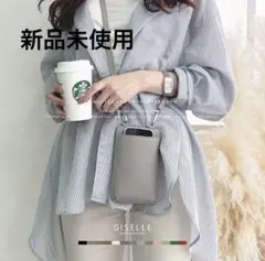 【新品未使用】セール中！GISELLE スマホショルダー