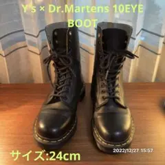 Y's × Dr.Martens 10EYE BOOT ワイズ/ドクターマーチン