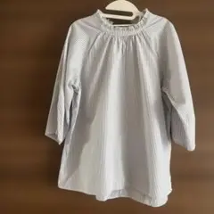 レディース　ストライプシャツ