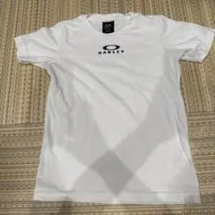 Oakley Tシャツ 140 ホワイト ロゴプリント