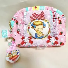 マーガレット&ソフィー　ぷっくりソフィーちゃん　リボンフリルポーチ