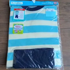 半袖ルームウェア　ボーダー　90