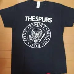 THE SPURS ブラックTシャツＭ ビンテージレア