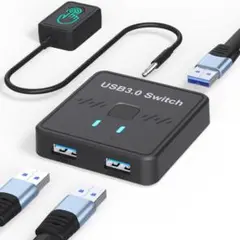 USB 切替器, USB-A 双方向 切り替え器 2入力1出力/1入力2出力