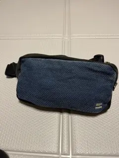桃太郎ジーンズ ショルダーバッグ　刺し子　　MOMOTARO JEANS