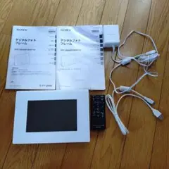 SONY デジタルフォトフレーム DPF-D720　ホワイト