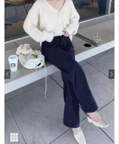 GRL ストレートデニムパンツ[cu468]