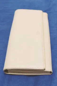 ベージュ 長財布 カードポケット5つ