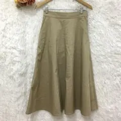 ★UNIQLO★ユニクロ コットンサーキュラースカート【M】フレアスカート