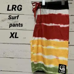 【LRG】エルアールジー　水陸兼用ハーフパンツ　マルチカラー　USA古着