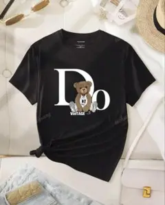 ロゴ　くま Tシャツ　薄手　Sサイズ新品未使用