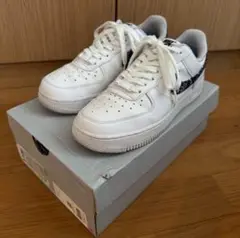 【美品】 Nike Air Force1 Low ブラックペイズリー 25cm