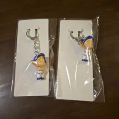 中日ドラゴンズ 髙島屋 ローズちゃん ユニホーム キーホルダー 2個