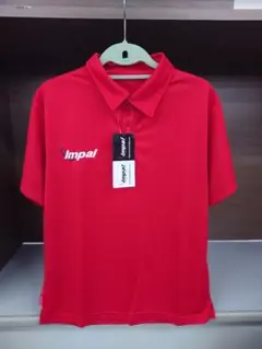 新品【Sサイズ】ハンドボールIMPAL MP ポロシャツ 赤