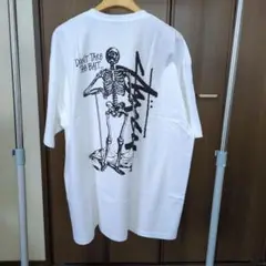 希少XXL STUSSY DONT TAKE THE BAIT TEE 白