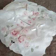 ami bugge 花柄刺繍 ティッシュケースカバー