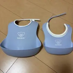 ベビービョルン　シリコンスタイ　ブルー　大小セット