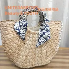 UNITED ARROWS かごバッグ リボン付き