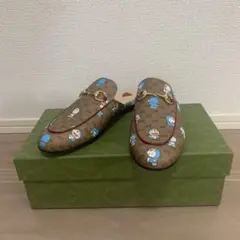 GUCCI グッチ ドラえもん サンダル 23cm レディース プリンスタウン