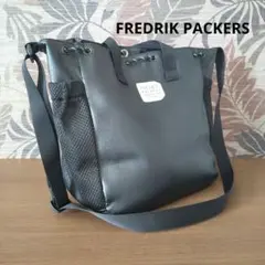FREDRIK PACKERS　フェイクレザー　ショルダーバッグ　EC限定品