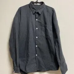 長袖ワイシャツ ストライプ