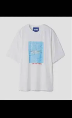 新品未使用⭐︎ジェラートピケオム接触冷感SHARK柄ＴシャツLサイズ