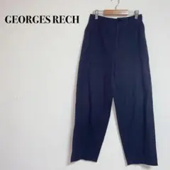 【ジョルジュレッシュ】 カジュアル パンツ ズボン テーパード 黒 S