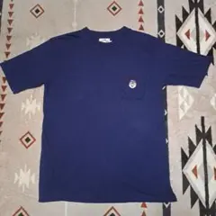 SANTA PAPA ネイビー ポケットTシャツ XLサイズ