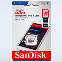 micro SDカード マイクロSDカード 128GB 100M/秒