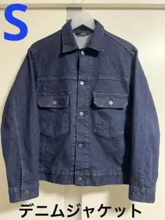 S ユニクロ 2024 デニムジャケット 68BLUE UNIQLO 2nd