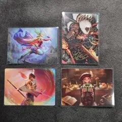 MTG FF イラストコレクション 4枚セット 箔押し