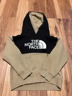 THE NORTH FACE パーカー 120サイズ 黒/ベージュ