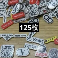 ロゴ アクリルパーツ まとめ売り 125枚