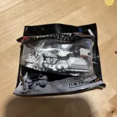 1/45完成品バイク UCCハーレーダビッドソンElectra Glide白&黒
