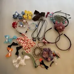 髪飾り　カチューシャ　ヘアアクセサリー　女の子　まとめ売り