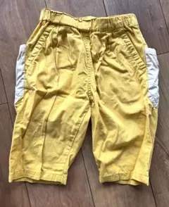 LSP サイドポケット付き ハーフパンツ 黄色