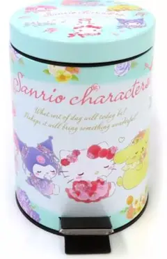 新品　サンリオキャラクターズ　ダストボックス　ゴミ箱　HELLO KITTY
