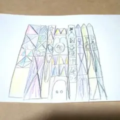 夢の国　子供の絵☆