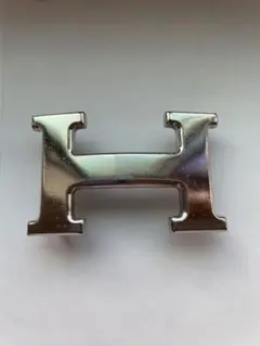エルメス ベルト バックル シルバー