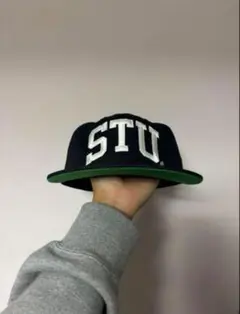 Stussy MID-DEPTH STU ARCH STRAPBACK Cap