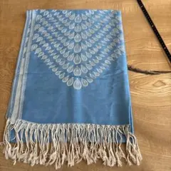 パシュミナ　pashmina くじゃく？柄 幅70cm✖️180cm