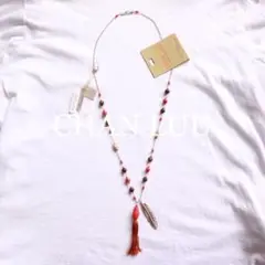 新品 CHAN LUU インディアンジュエリー フェザー ネックレス