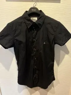 サイズ44 黒　ブラック　シャツ