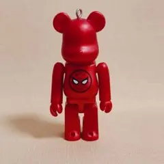 ハッピーくじ　ベアブリック　マーベル 【スパイダーマン　ロゴ】