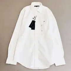 新品タグ付き　TOMMY HILFIGER ホワイト 長袖シャツ S