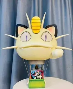 ニャース 熱気球 フィギュアロケット団キャラ付属 約40cm 要在庫確認
