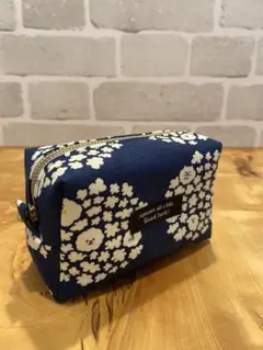 ボックスポーチ　20cmファスナー　ハンドメイド