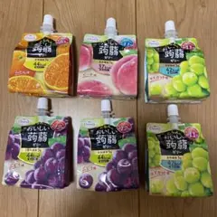 たらみ おいしい蒟蒻ゼリー 6個セット