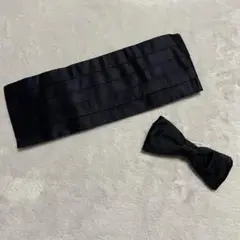 ランバン LANVIN 蝶ネクタイ ボウタイ カマーバンド ブラック まとめ売り