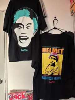 sapeur サプール 浜田雅功Tシャツ2点セット XL